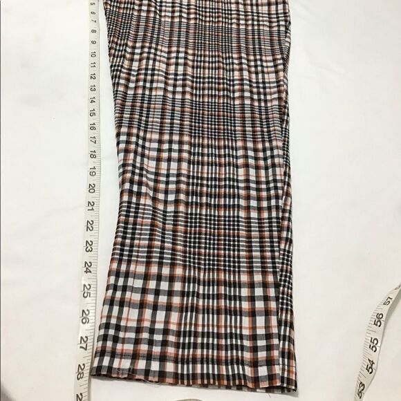 ASOS DESIGN Belted Extreme Sleeve Checkered Print Jumpsuit Size 12 NWOT - Picture 11 of 12